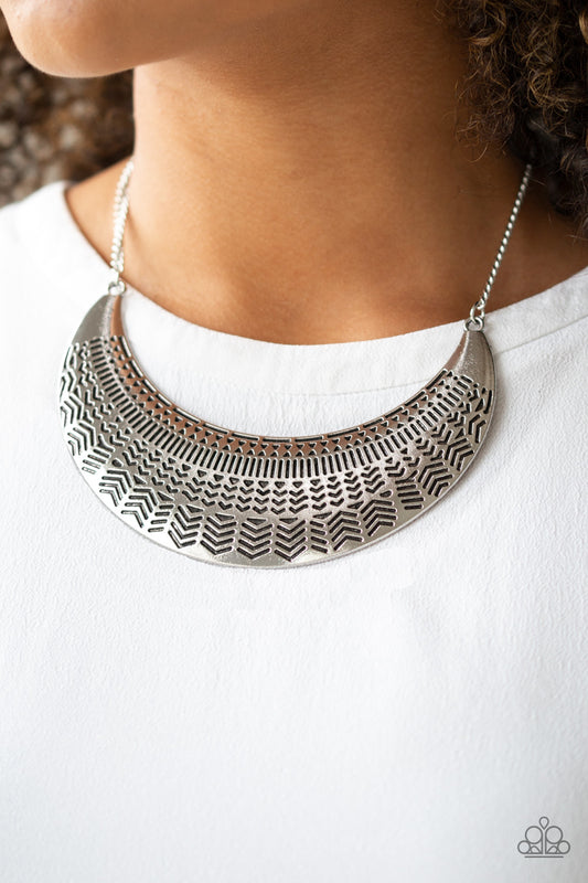 Large As Life Silver
Necklace