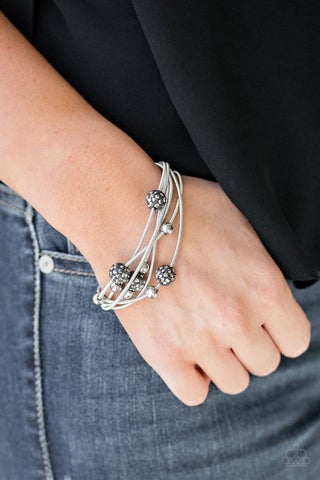 Marvelously Magnetic Silver Bracelet Paparazzi