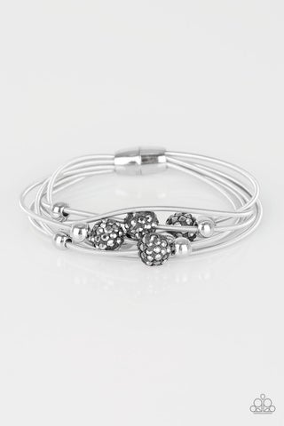 Marvelously Magnetic Silver Bracelet Paparazzi