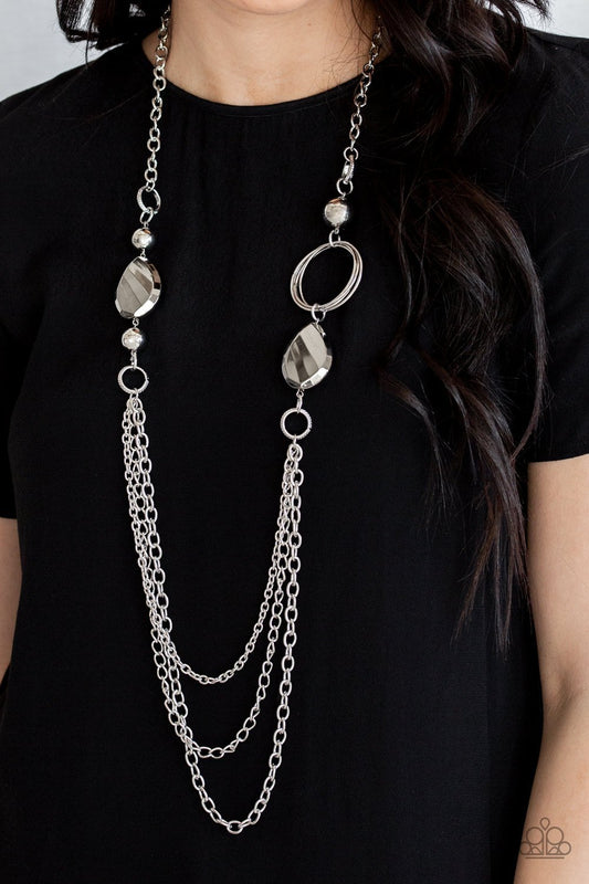 Rebels Have More Fun Silver Necklace - Daria's Blings N Things
