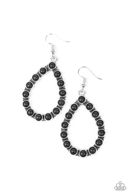 Sagebrush Sunsets Black Earrings
