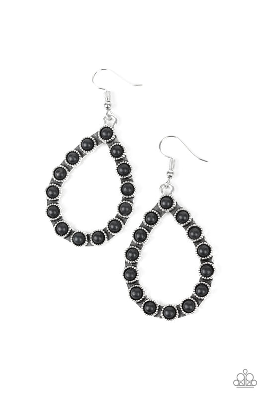 Sagebrush Sunsets Black Earrings