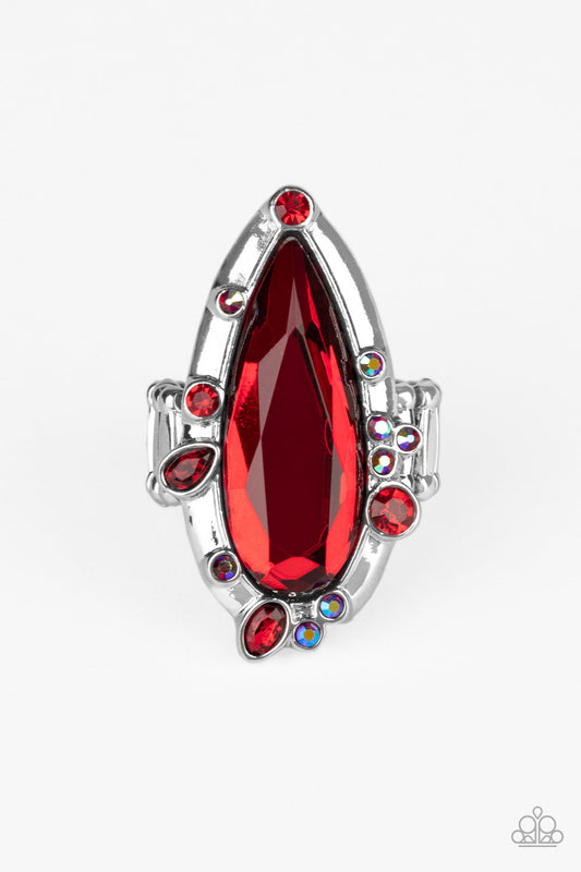 Sparkle Smitten Red Ring