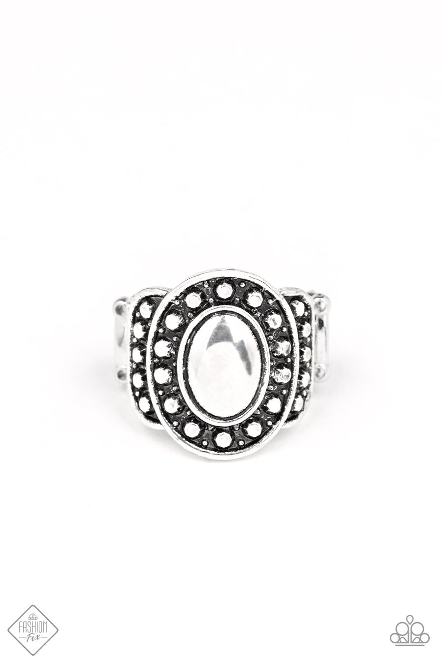 Stacked Stunner Silver Ring Paparazzi