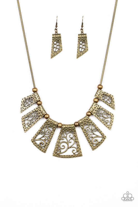 Vintage Vineyard Brass
Necklace