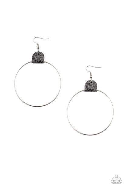 Wild Soul Silver Earrings Paparazzi