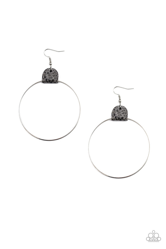 Wild Soul Silver Earrings Paparazzi