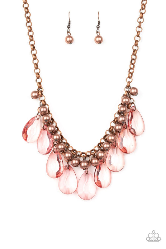 Fashionista Flair Copper Necklace Paparazzi