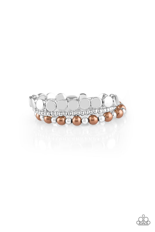 Girly Girl Glamour Brown Bracelet - Daria's Blings N Things