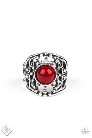 On An Adventure Red Ring - Daria's Blings N Things