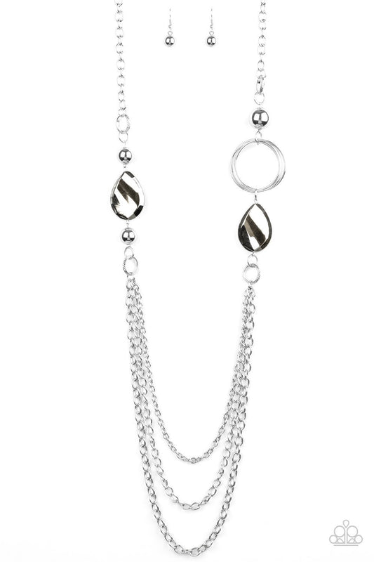 Rebels Have More Fun Silver Necklace - Daria's Blings N Things