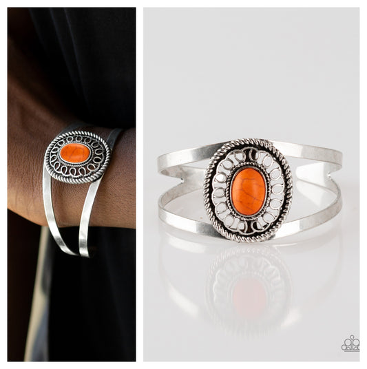 Deep in the TUMBLEWEEDS Orange Bracelet
